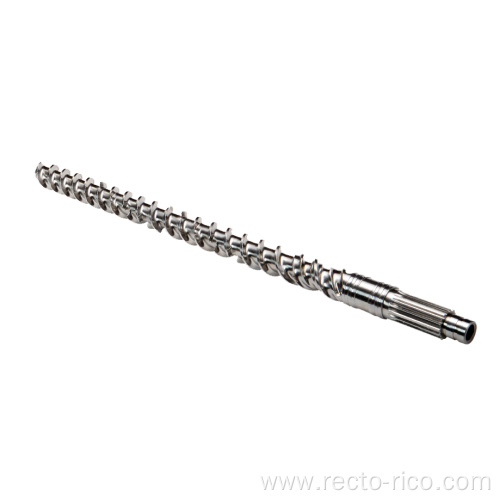 Single screw barrel for extruder